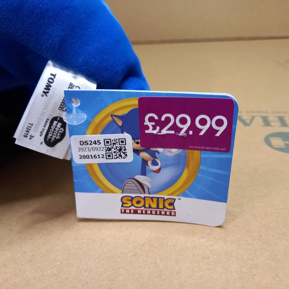 SONIC THE HEDGEHOG PLUSH