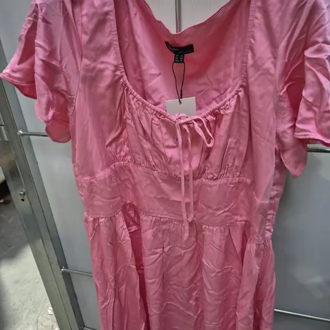 NOBODY'S CHILD GIA PINK MIDI DRESS – UK 16 (EU 44, USA 12)