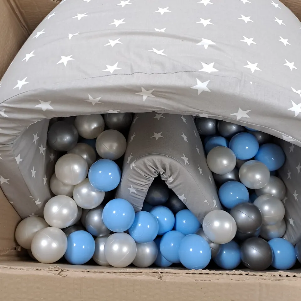 COTTON BALL PIT GREY AND STARS RRP £79.99