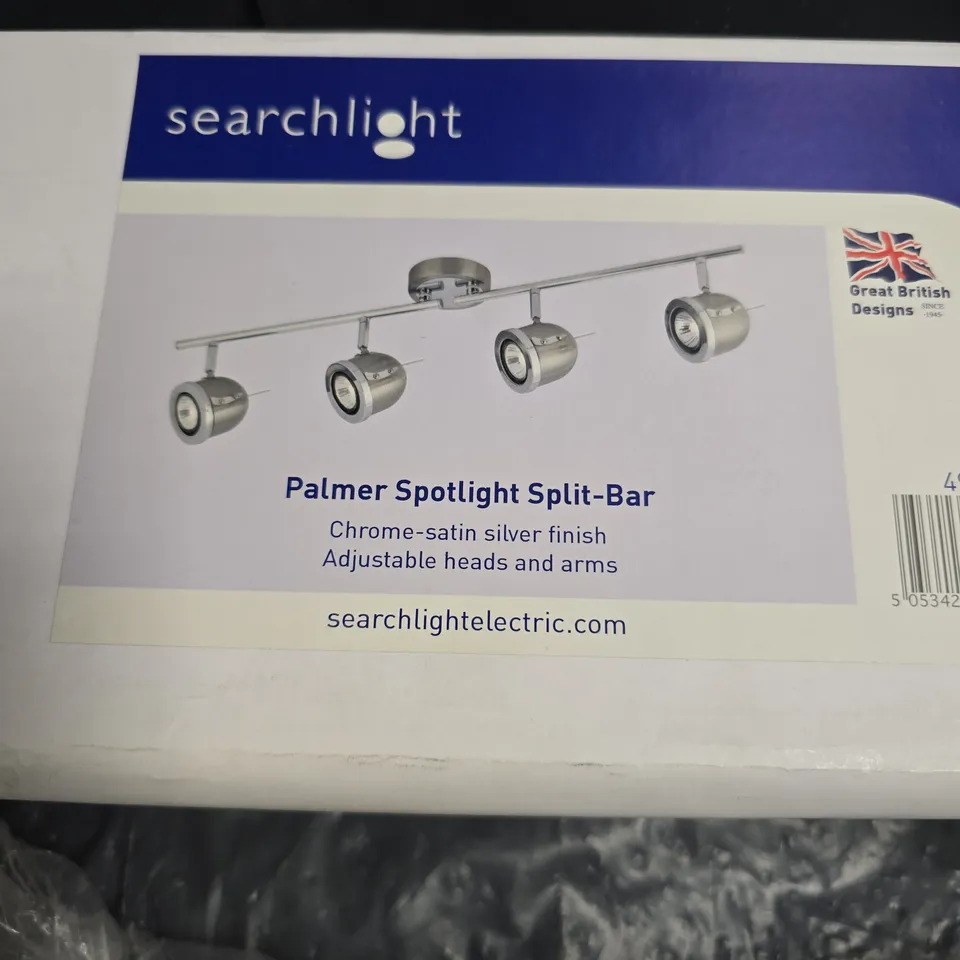 SEARCHLIGHT PALMER SPOTLIGHT SPLIT-BAR – CHROME-SATIN FINISH