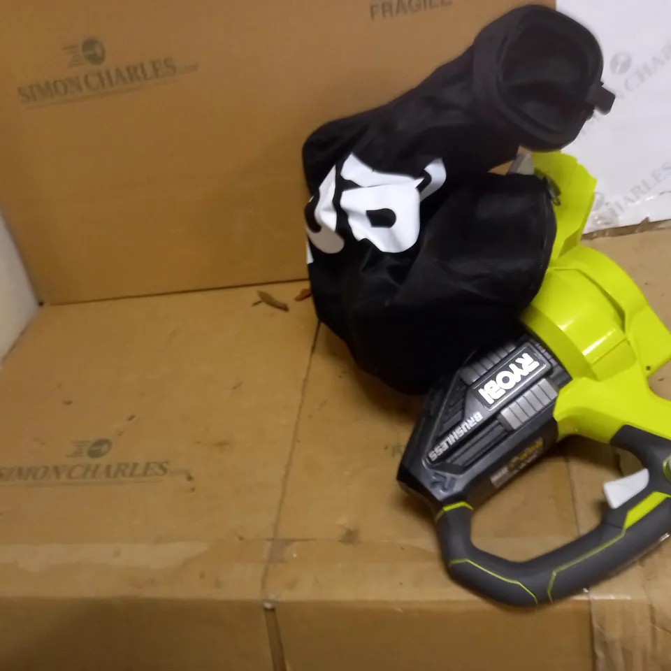 RYOBI CORDLESS BLOWE VACUUM