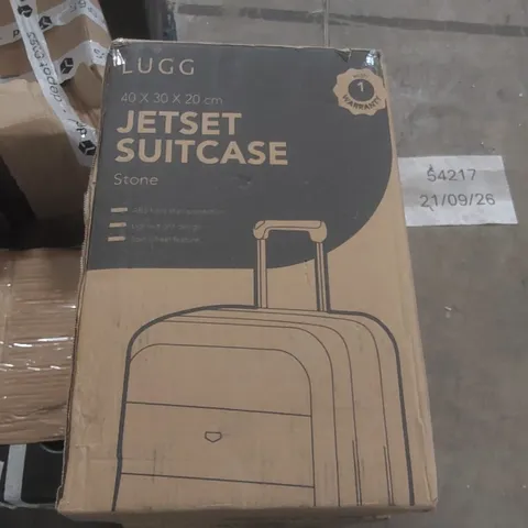 BOXED LUGG TRAVEL SUITCASE