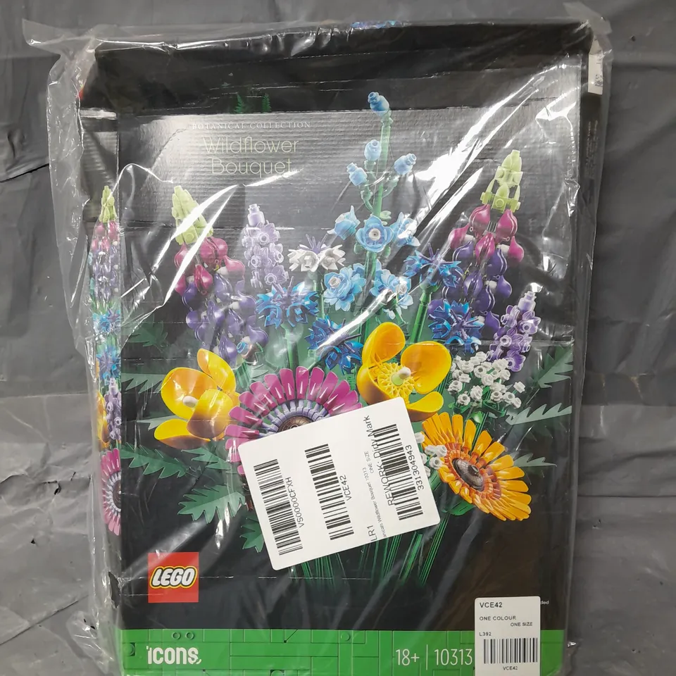 BOXED LEGO WILD FLOWER BOUQUET 10313