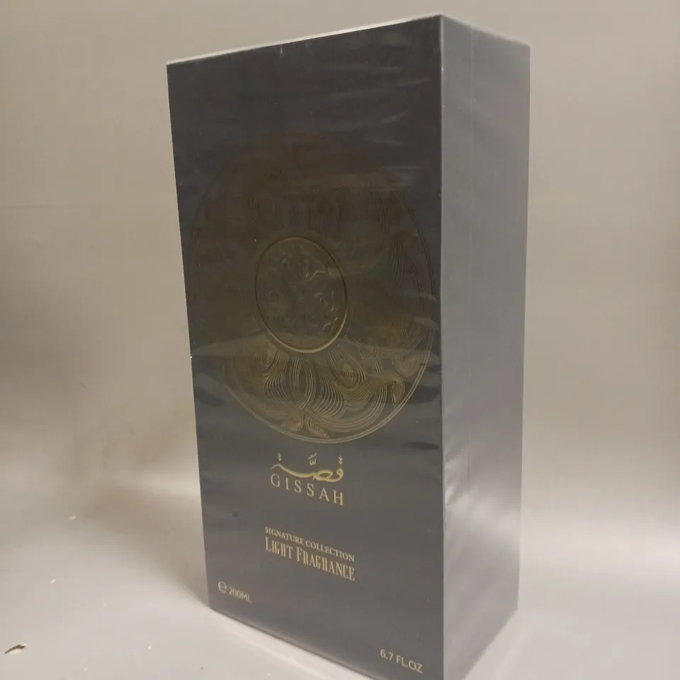 BOXED AND SEALED GISSAH SIGNATURE COLLECTION LIGHT FRAGRANCE 200ML