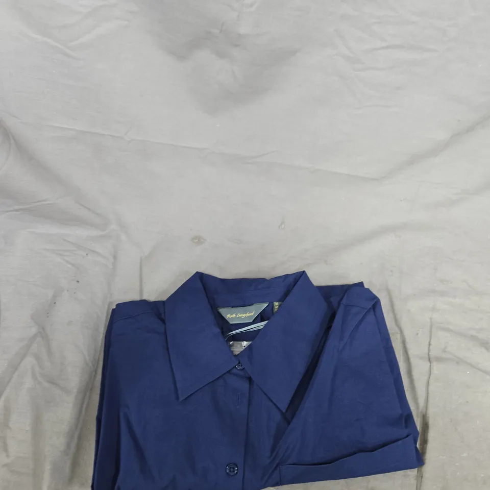 RUTH LANGSFORD BLUE SHIRT – WOMEN'S, UK 14 (US 10 / EU 46)