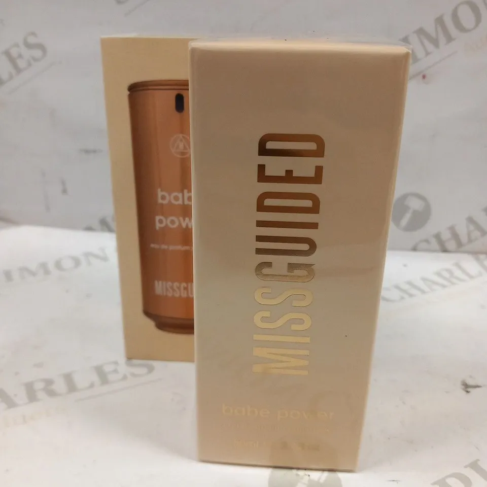 BOXED AND SEALED MISSGUIDED BABE POWER EAU DE PARFUM 80ML