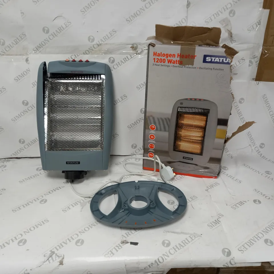 STATUS HALOGEN HEATER 1200V WATTS 