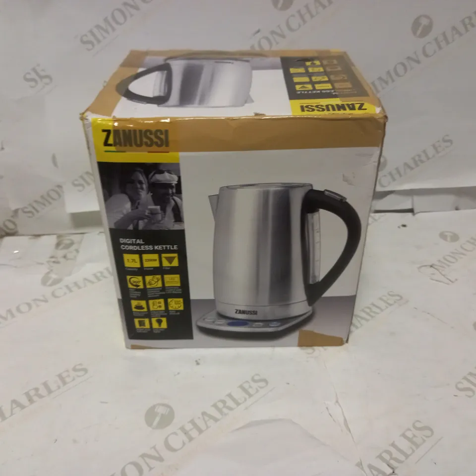 ZANUSSI DIGITAL CORDLESS KETTLE 