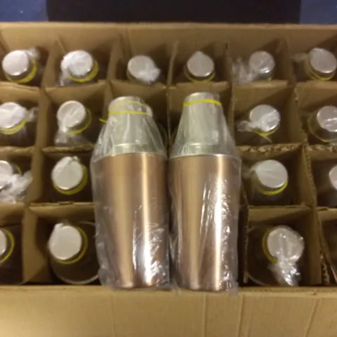LOT OF 24 COCKTAIL SHAKERS
