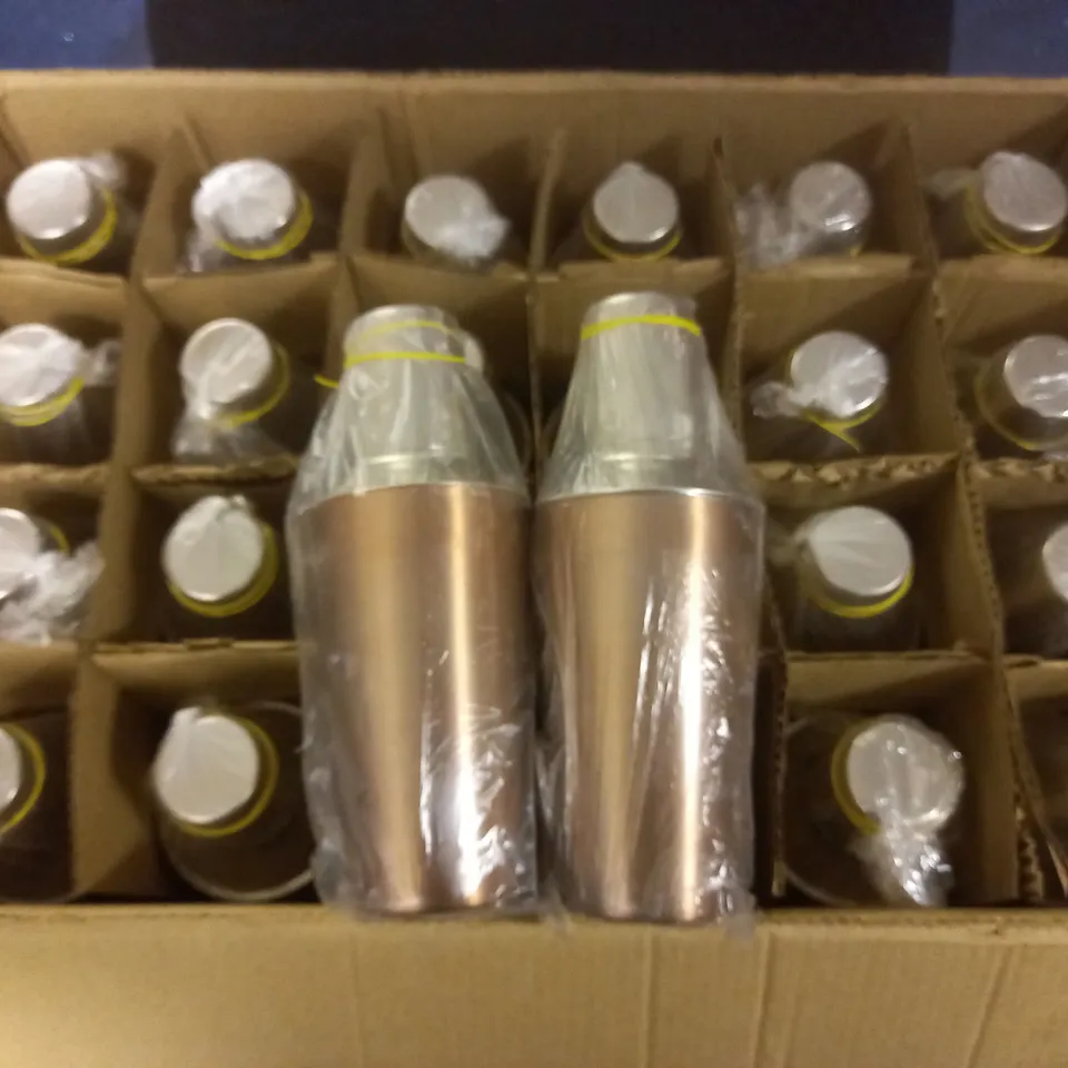LOT OF 24 COCKTAIL SHAKERS
