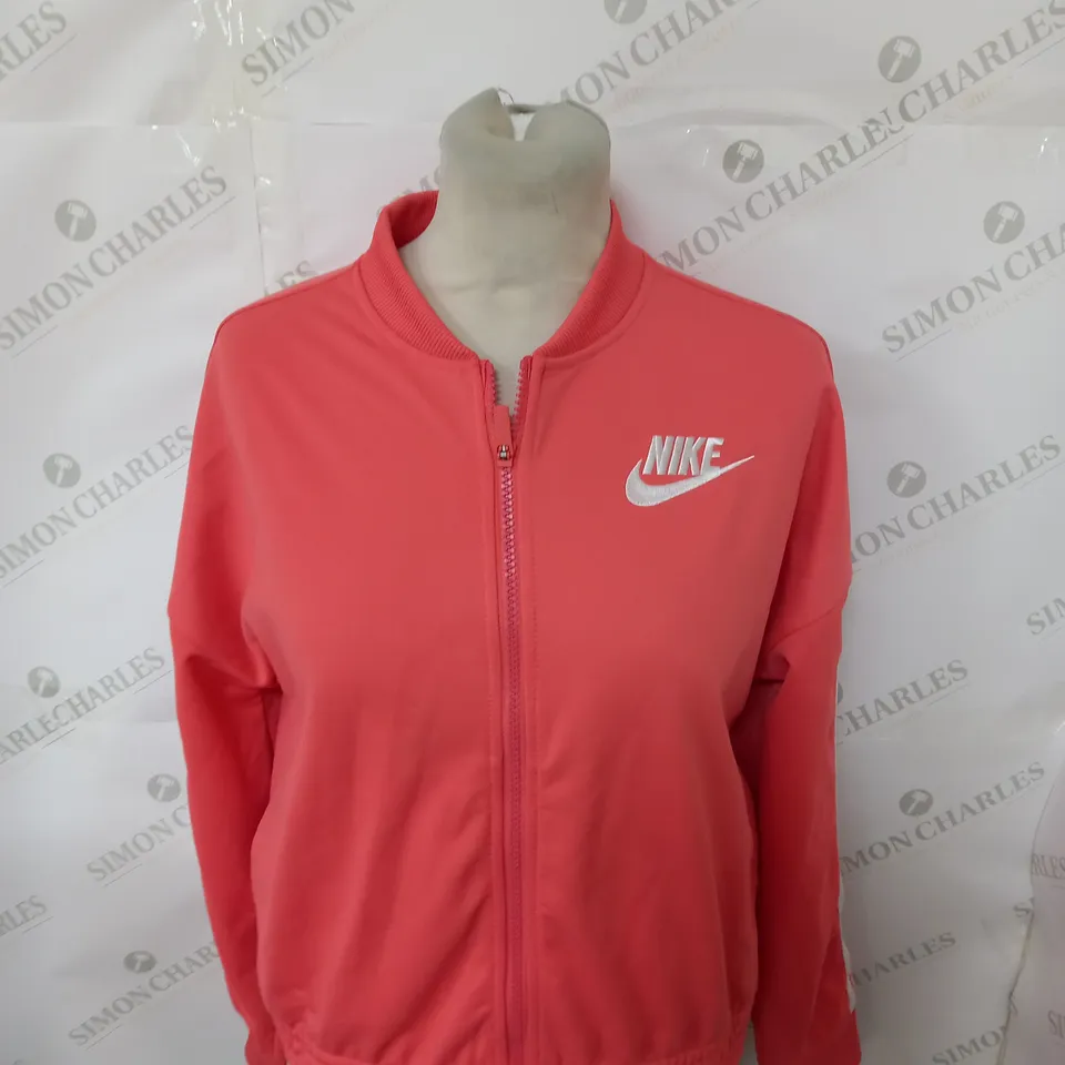 NIKE LOGO ZIPPED JACKET SIZE XL - KIDS