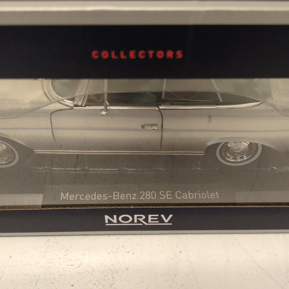 Mercedes-Benz 280 SE Cabriolet – NOREV Collectors Die-Cast Model Car (Boxed)