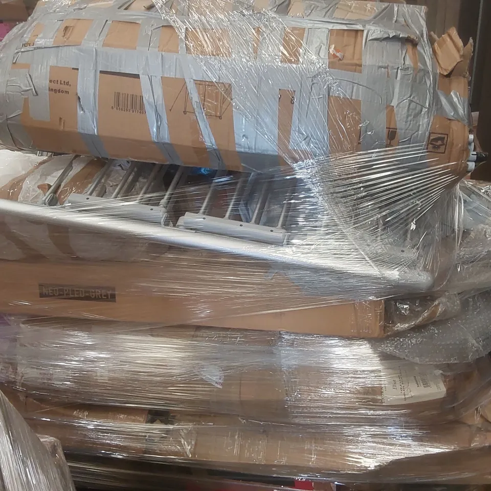 PALLET CONTAINING A VERY LARGE QUANTITY OF ASSORTED FURNITURE PARTS ECT