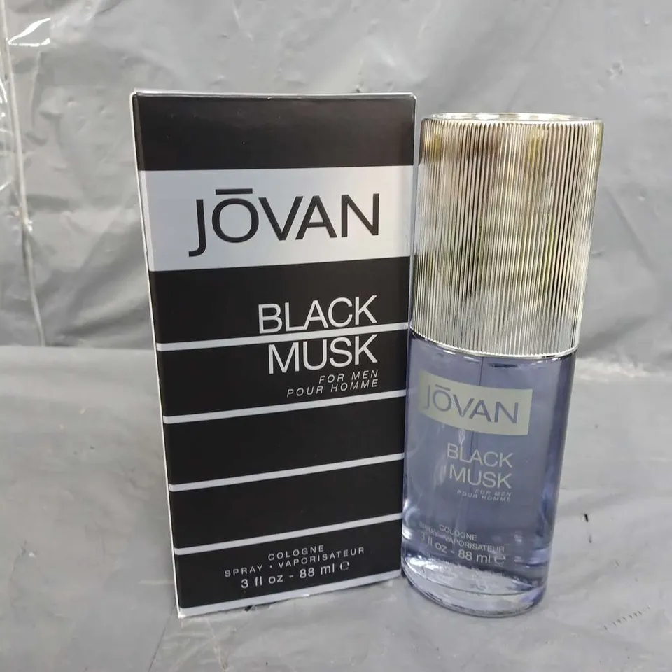APPROXIMATELY 7 BOXED JOVAN BLACK MUSK COLOGNE (7 x 88ml)