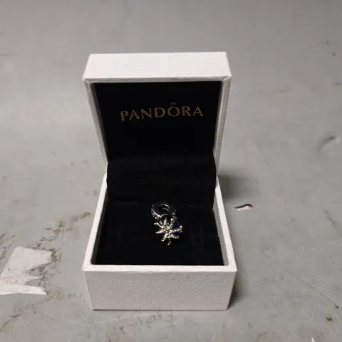 BOXED PANDORA DANGLE BLUE BALL CHARM 