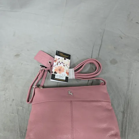 ASHWOOD LUXURY LEATHER HANDBAG – STYLE DUBLIN-A, CAMEO ROSSO 