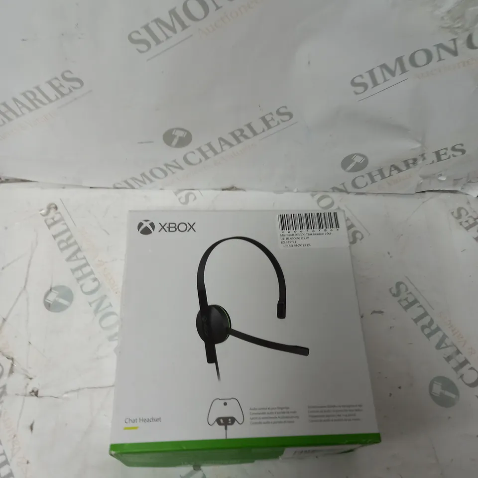 BOXED XBOX MIC AND HEADSET 
