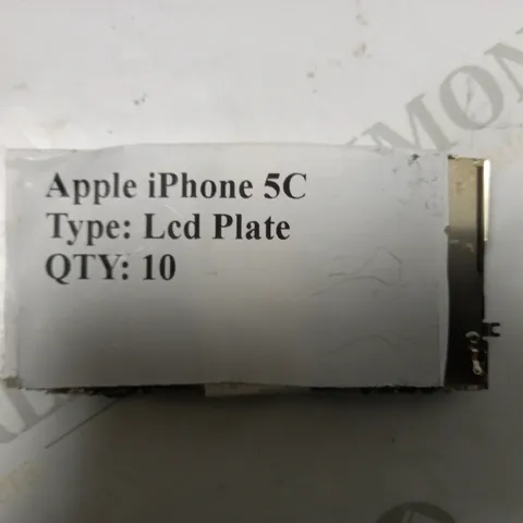 6 X 10 PCS APPLE IPHONE 5C LCD PLATE