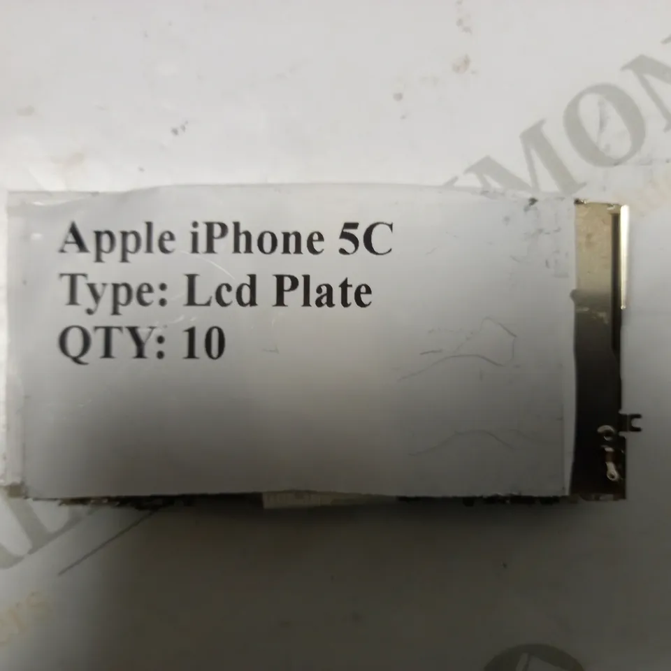 6 X 10 PCS APPLE IPHONE 5C LCD PLATE