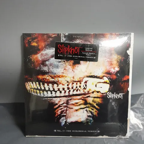 SEALED SLIPKNOT – VOL. 3: (THE SUBLIMINAL VERSES) VINYL 