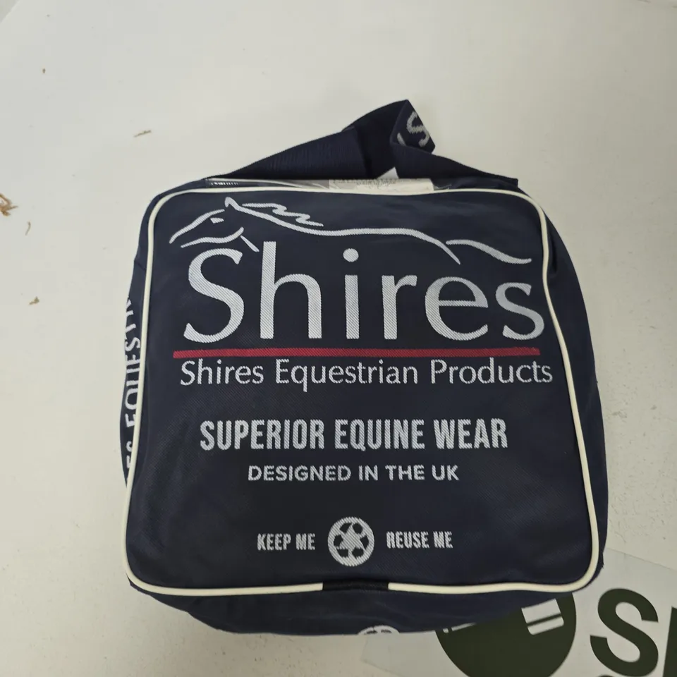 SHIRES TEMPEST ORIGINAL SCRIM COOLER INK UK 6'9" (HORSE RUG)