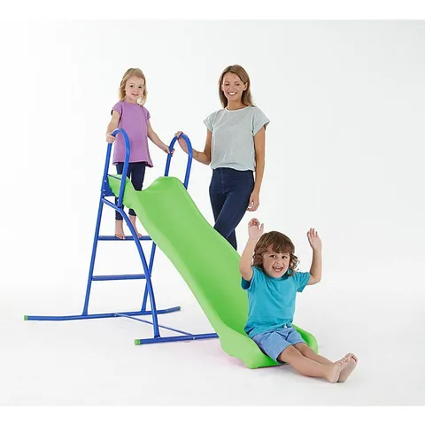 BRAND NEW BOXED KIDS GREAT FUN SLIDE - GREEN
