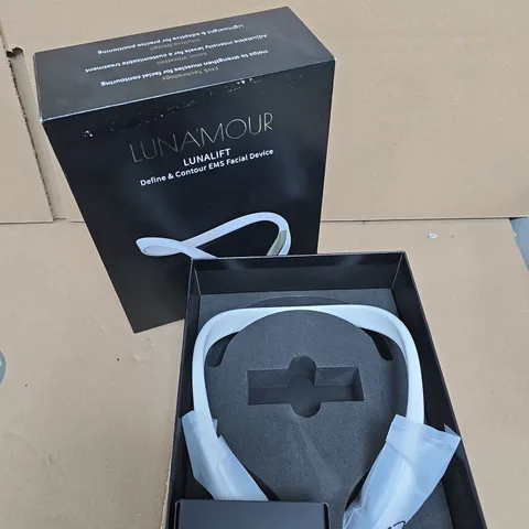 LUNAMOUR LUNALIFT EMS FACIAL DEVICE – BOXED