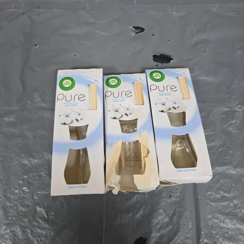 AIR WICK PURE REED DIFFUSER β SOFT COTTON (3-PACK)