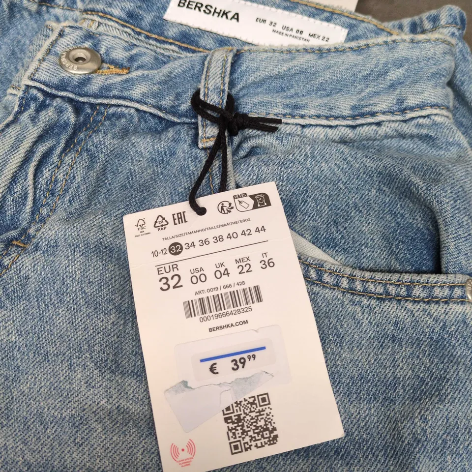 Bershka Women's Blue Denim Jeans – UK 4