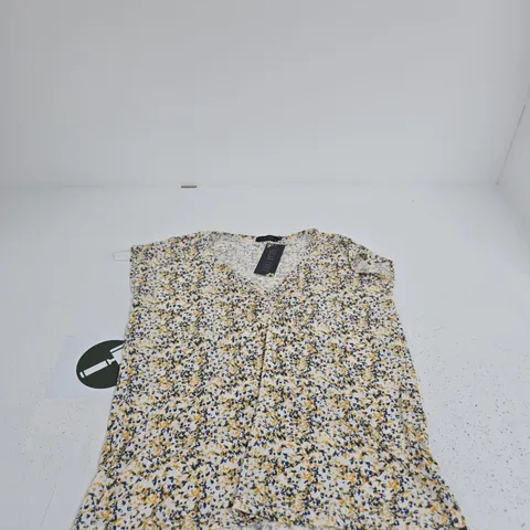SUGAR CRISP FLORAL PRINT WOMEN'S TOP/DRESS – UK M