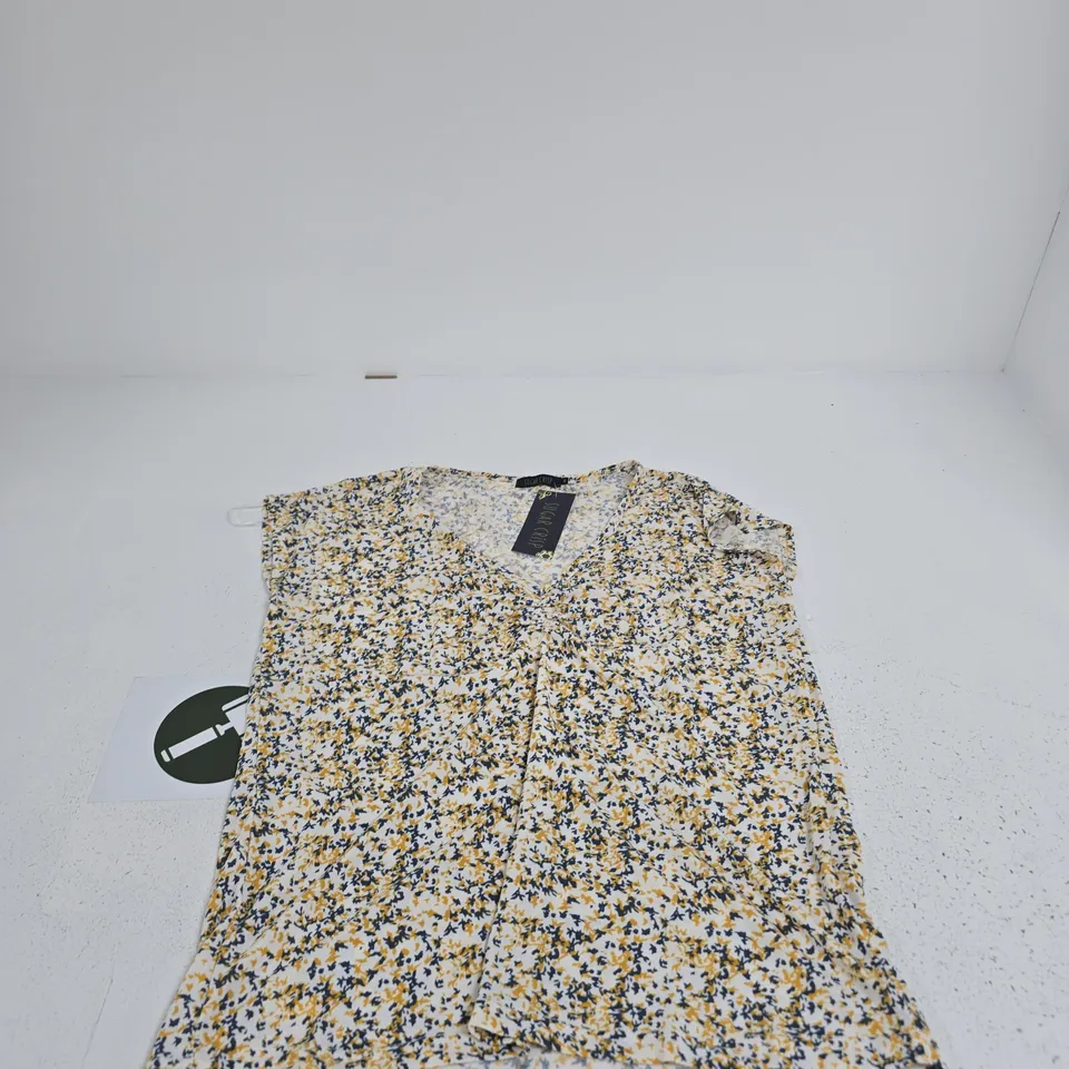 SUGAR CRISP FLORAL PRINT WOMEN'S TOP/DRESS – UK M