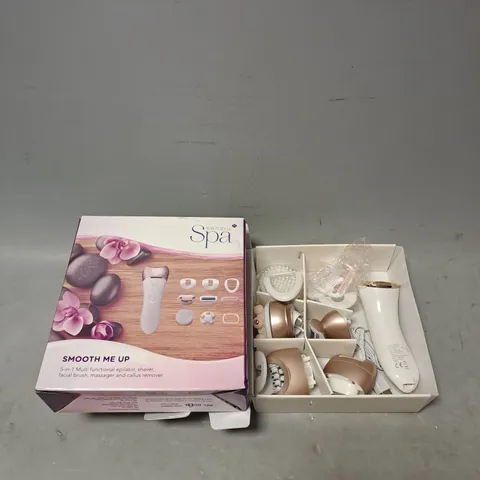 BOXED SENSIO SPA 5-IN-1 MULTI FUNCTIONAL EPILATOR DEVICE