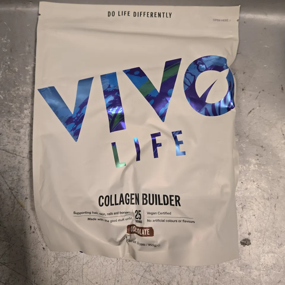 SEALED VIVO LIFE COLLAGEN BUILDER - CHOCOLATE - 950G