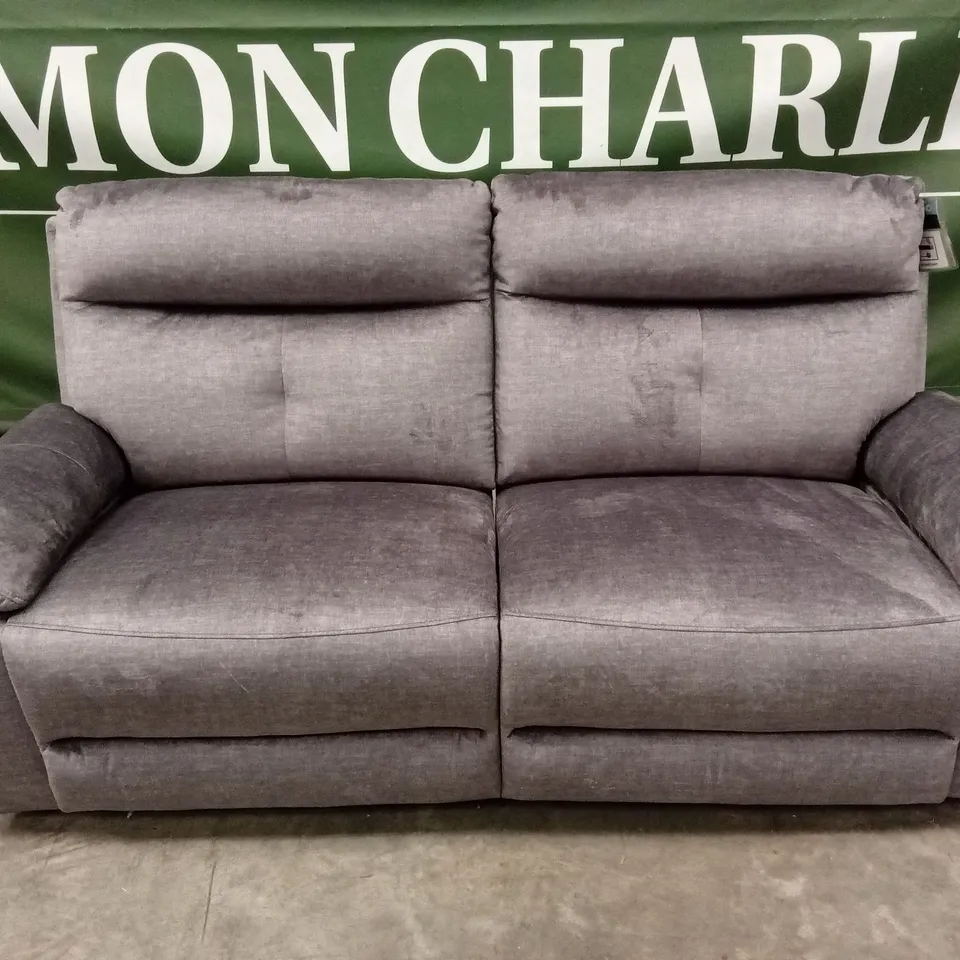 IVANA 3 SEATER FABRIC POWER RECLINER SOFA WITH USB CHARGING AND STORAGE RRP £1199