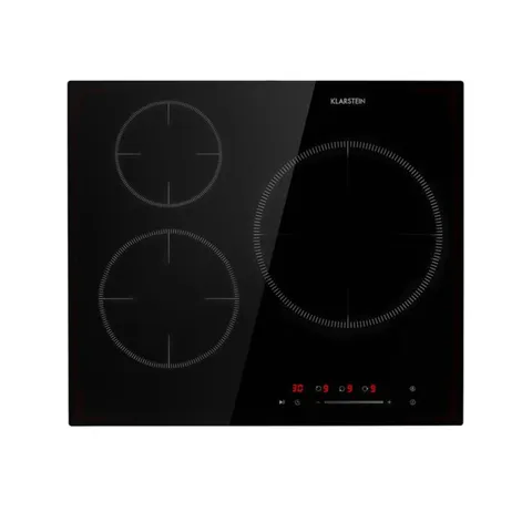 BOXED KLARSTEIN DELICATESSA 3ZONE 60CM 3 RING INDUCTION HOB BLACK