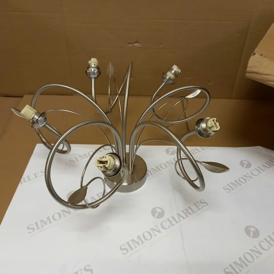 JOHN LEWIS AMARA 5 LIGHT SEMI FLUSH CEILING LIGHT