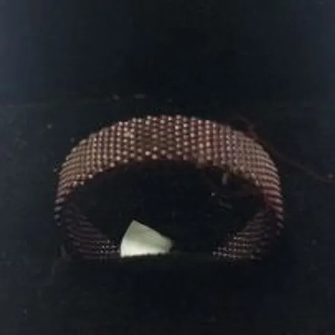 BERING BROWN BROAD MESH INNER RING SIZE 8