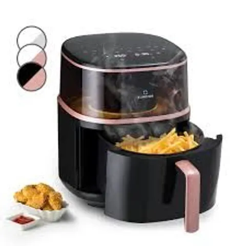BOXED KLARSTEIN AIR BLOOM HOT AIR FRYER WITH STEAM FUNCTION
