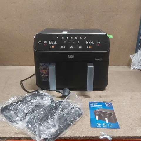 BOXED BEKO DUAL ZONE 8.5L HOT AIR FRYER