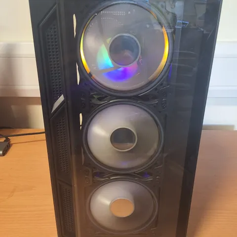 BEDROCK COMPUTERS DESKTOP COMPUTER WITH 32GB T.FORCE DDR5 RAM AND GEFORCE RTX GRAPHICS CARD