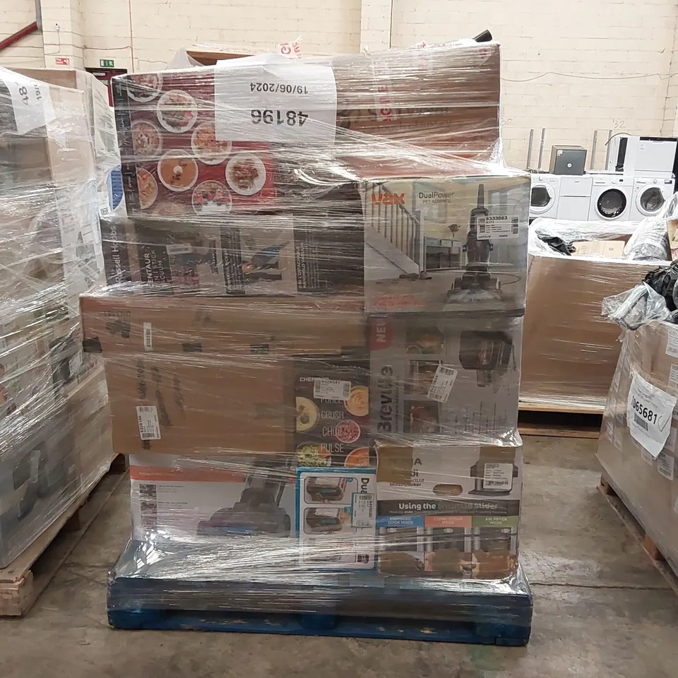 PALLET OF APPROXIMATELY 20 UNPROCESSED RAW RETURN HOUSEHOLD AND ELECTRICAL GOODS TO INCLUDE;