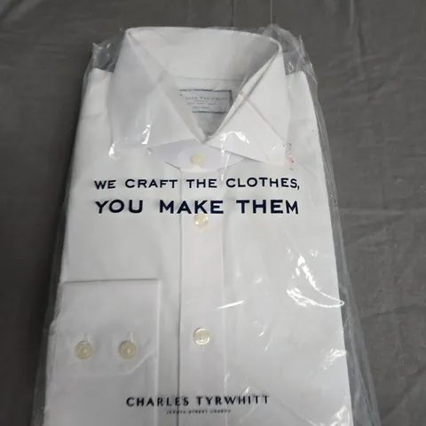 SEALED CHARLES TYRWHITT BUTTONED SHIRT 41/89CM