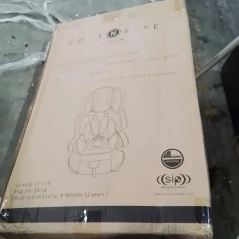BOXED COZY AND SAFE CAR SEAT
