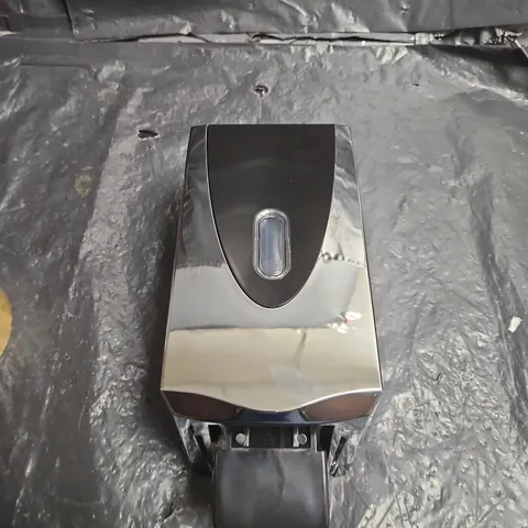 SAVONA SOAP DISPENSER β SET OF 3 (CHROME WITH BLACK FRONT)