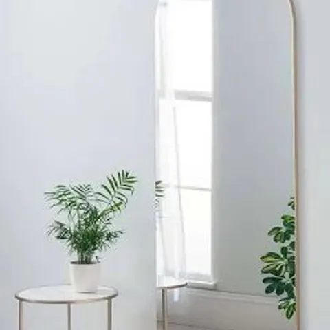 BOXED YEARN ARCHED FULL LENGTH WALL MIRRO