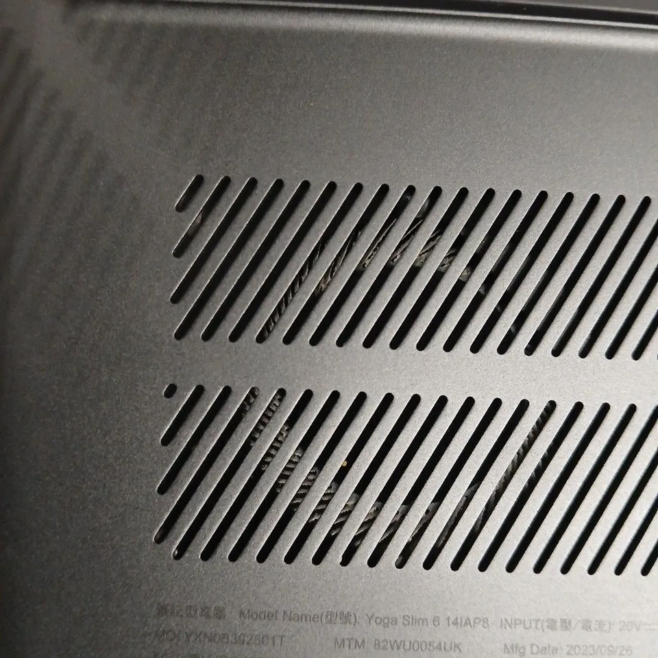 LENOVO YOGA SLIM 6 14" LAPTOP – SPACE GREY, INTEL EVO