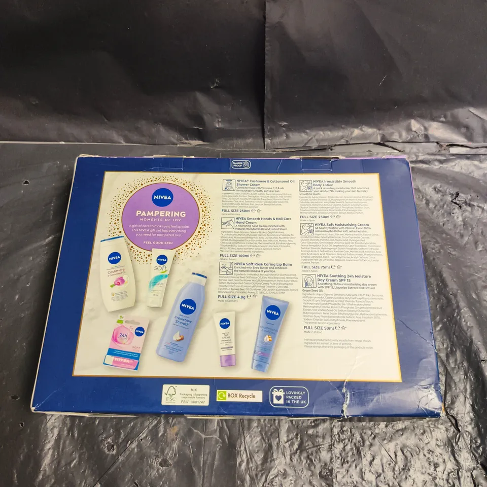 NIVEA PAMPERING MOMENTS OF JOY GIFT SET