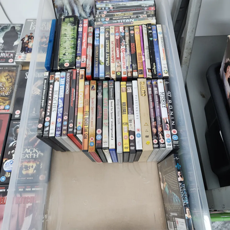 A VERY LARGE LOT OF DVDs