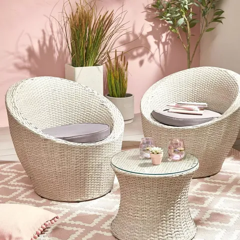 BOXED ATHENS 3-PIECE EGG BISTRO SET (1 BOX)