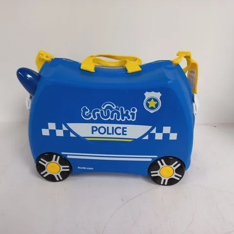 UNBOXED TRUNKI POLICE THEMED LUGGAGE CASE